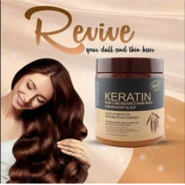 Pack Of 3 Items Keratin Hair Mask| Keratin Shampoo| Keratin Hair Serum