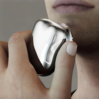 Mini Shaver 3 Blades Portable Electric Shaver Type-c Fast Charging Pocket Razor Beard Trimmer Shaving Machine
